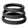 Perfect Fit Lot 3 Cockrings Xact-Fit M-L